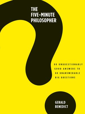 cover image of The Five-Minute Philosopher